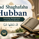 Qad Shaghafaha Hubban meaning and Quranic context